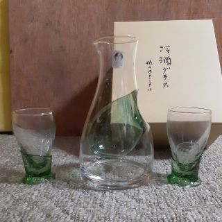 トウヨウササキガラス(東洋佐々木ガラス)の冷酒セット(グラス/カップ)