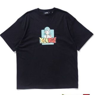 エクストララージ(XLARGE)のXLARGE x DRAGON BALL BULMA S/S TEE 黒 XL(Tシャツ/カットソー(半袖/袖なし))