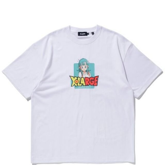 XLARGE(エクストララージ)のXLARGE x DRAGON BALL BULMA S/S TEE 白 XL メンズのトップス(Tシャツ/カットソー(半袖/袖なし))の商品写真