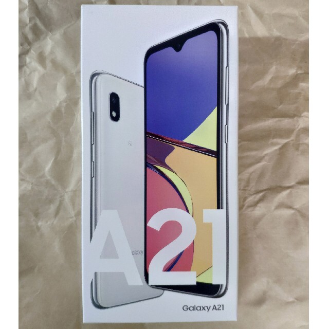 Galaxy A21 SCV49 ホワイト SIMフリー - スマートフォン本体