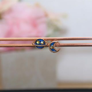 ピアス ゴールド 宇宙(ピアス)