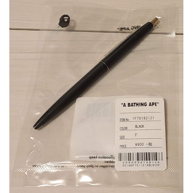 A BATHING APE(アベイシングエイプ)のA BATHING APE Type MENS APE HEAD PEN ぺん インテリア/住まい/日用品の文房具(ペン/マーカー)の商品写真