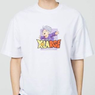 エクストララージ(XLARGE)のXLARGE x DRAGON BALL TRUNKS S/S TEE 白 L(Tシャツ/カットソー(半袖/袖なし))