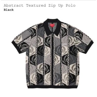 シュプリーム(Supreme)のsupreme Abstract Textured Zip Up Polo(ポロシャツ)
