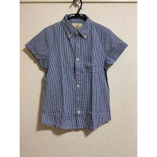 ホリスター(Hollister)の新品　ホリスター　ギンガムチェックシャツ(シャツ/ブラウス(半袖/袖なし))