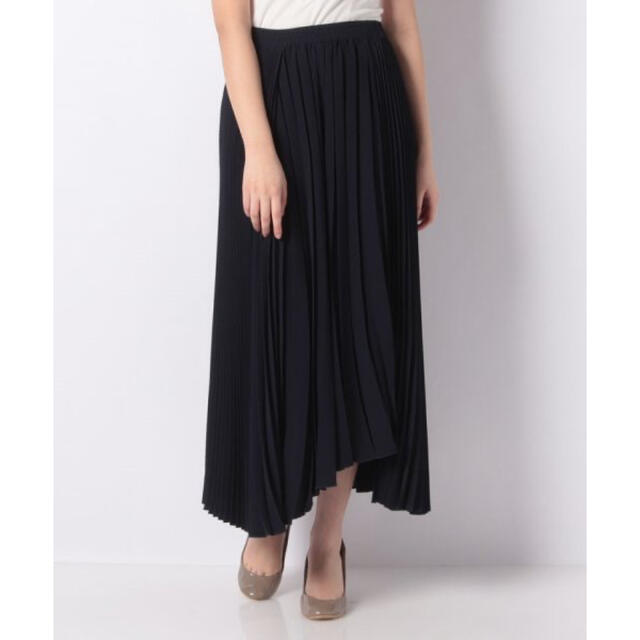 theory - theory 19SS ウォッシャブル プリーツロングスカート S 黒の