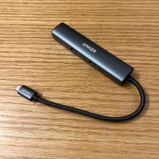 Anker PowerExpand+ 5-in-1 USB-C イーサネットハブ(PC周辺機器)