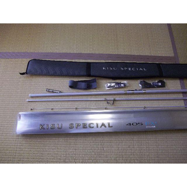 シマノ キススペシャル405 BX+ ガイド、リールシート付 未使用 シマノ キススペシャル405 BX+ ガイド、リールシート付 未使用