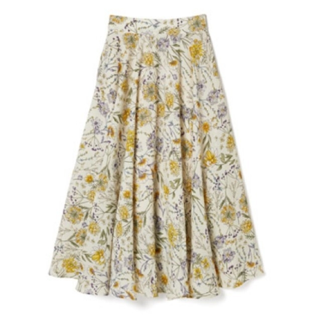 GRL(グレイル)のグレイル　花柄フレアスカート レディースのスカート(ひざ丈スカート)の商品写真
