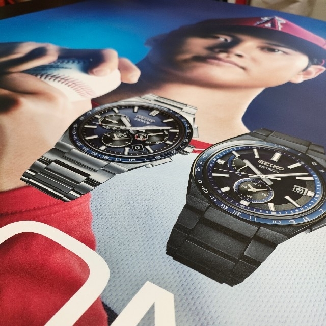 SEIKO(セイコー)の大谷翔平　ポスター エンタメ/ホビーのタレントグッズ(スポーツ選手)の商品写真