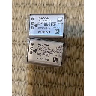 D-LI78互換バッテリー新品 電池　2個セット　複数あり ricoh リコー(バッテリー/充電器)