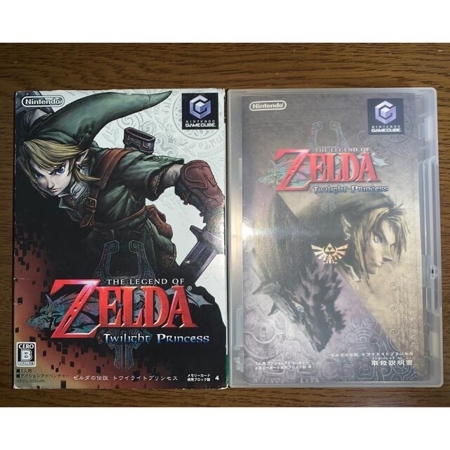 ゲームキューブ GAMECUBE ゼルダの伝説 トワイライトプリンセス 動作品