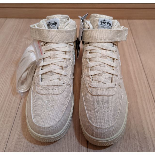 Stussy & Nike Air Force 1 MID Fossil 26