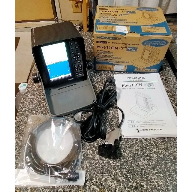 ホンデックス Hondex ポータブルGPS内臓魚探 PS-611CNの通販 by ☆三