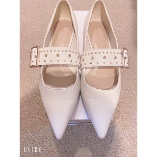 チャールズアンドキース(Charles and Keith)の【CHARLES & KEITH】スタッズメリージェーンバレリーナフラット(ハイヒール/パンプス)