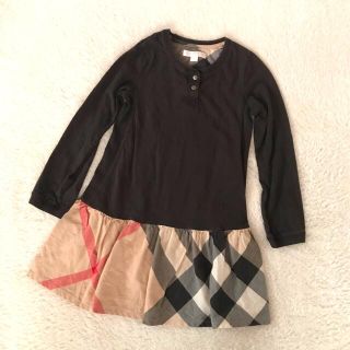 バーバリー(BURBERRY)のBURBERRY バーバリー　キッズ　ワンピース(ワンピース)