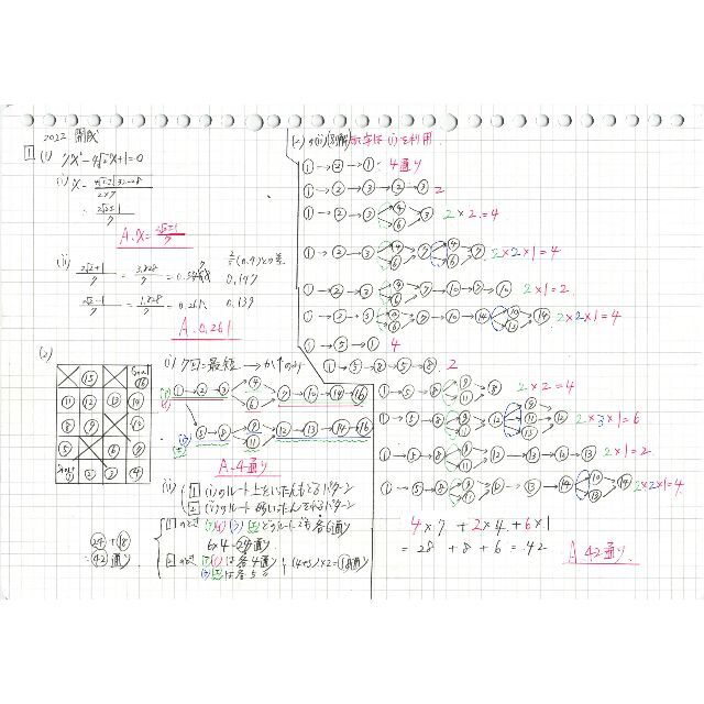 塾講師オリジナル数学解説 慶應女子 全問解説動画付 2022 高校入試 過去問