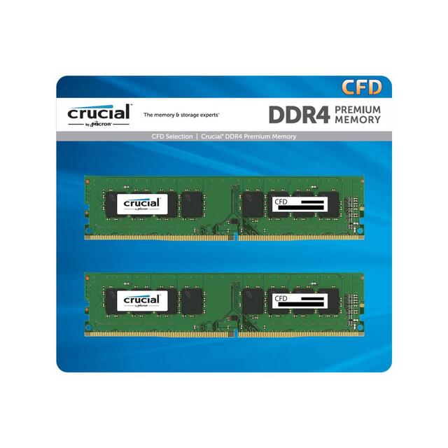 Crucial  PCパーツ メモリー 4GB×2枚　8GB DDR4 2400