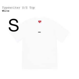 トップス【S】新品 supreme typewriter S/S tee 白