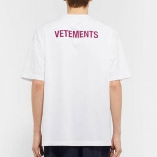 バレンシアガ(Balenciaga)のVETEMENTS staff T 半袖 値下げ交渉可(Tシャツ/カットソー(半袖/袖なし))