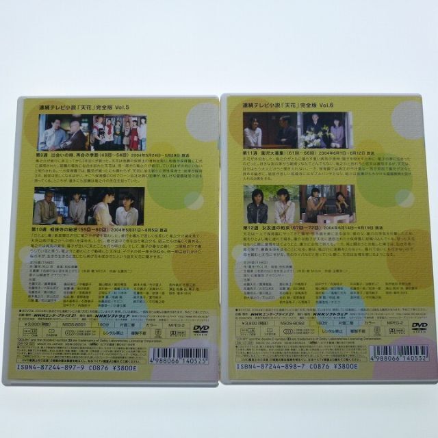 DVD 天花 完全版 Vol.5~Vol.9 NHK 連続テレビ小説 藤澤恵麻 DVD 天花 完全版 Vol.5~Vol.9 NHK 連続テレビ小説 藤澤恵麻
