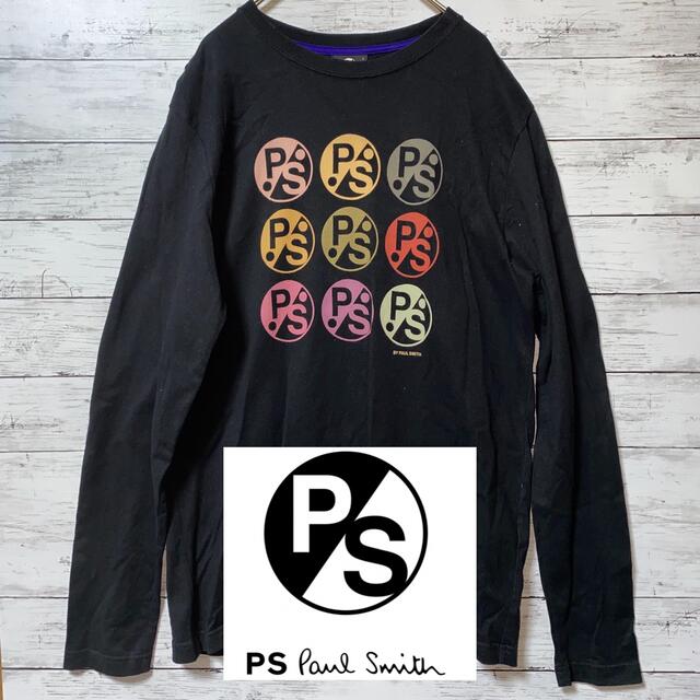 Paul Smith(ポールスミス)のPS Paul Smith メンズ　カットソー　ロング　ブラック メンズのトップス(Tシャツ/カットソー(七分/長袖))の商品写真