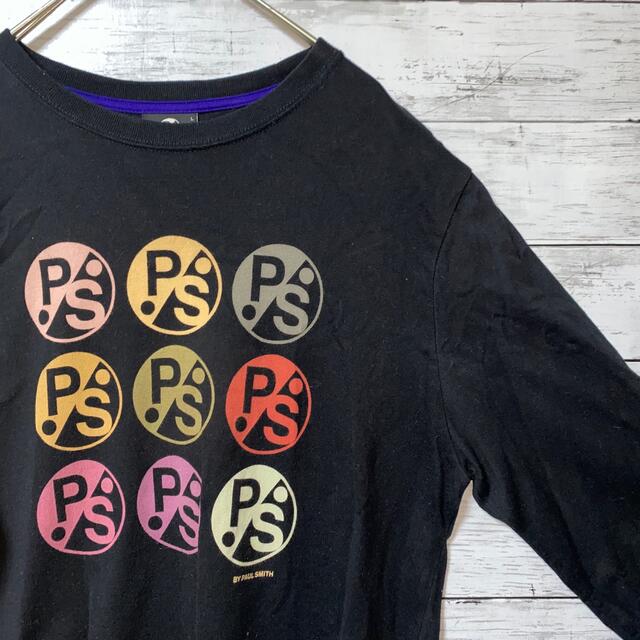 Paul Smith(ポールスミス)のPS Paul Smith メンズ　カットソー　ロング　ブラック メンズのトップス(Tシャツ/カットソー(七分/長袖))の商品写真