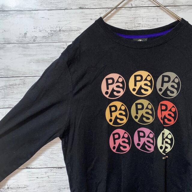 Paul Smith(ポールスミス)のPS Paul Smith メンズ　カットソー　ロング　ブラック メンズのトップス(Tシャツ/カットソー(七分/長袖))の商品写真