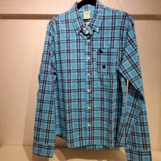 アバクロンビーアンドフィッチ(Abercrombie&Fitch)のabercrombie &fitchメンズ 長袖 シャツ Lサイズ(シャツ)