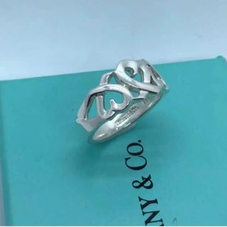 Tiffany & Co. - 極美品 Tiffanyティファニートリプルラビングリング