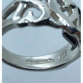 Tiffany & Co. - 極美品 Tiffanyティファニートリプルラビングリング
