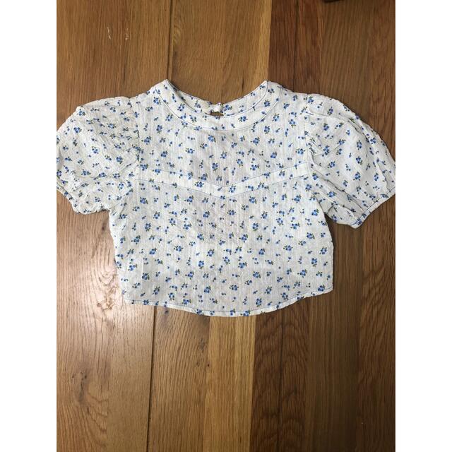 ZARA KIDS(ザラキッズ)の1回使用⭐️バックスタイルも可愛いデザイン⭐️ キッズ/ベビー/マタニティのキッズ服女の子用(90cm~)(Tシャツ/カットソー)の商品写真