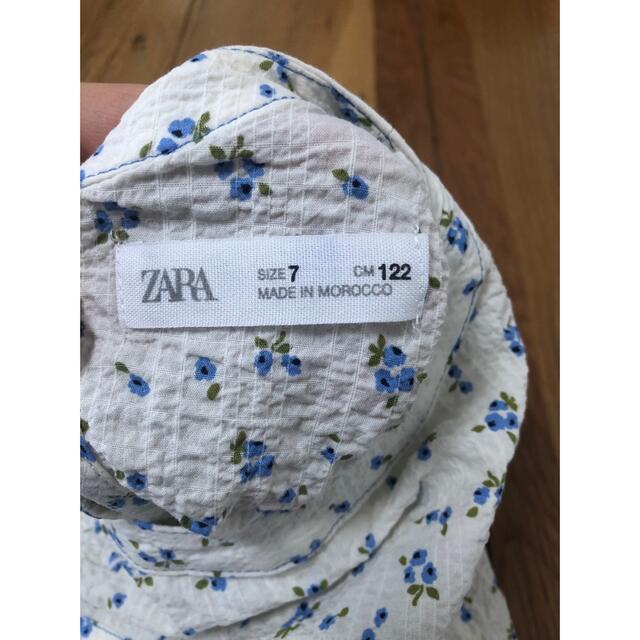 ZARA KIDS(ザラキッズ)の1回使用⭐️バックスタイルも可愛いデザイン⭐️ キッズ/ベビー/マタニティのキッズ服女の子用(90cm~)(Tシャツ/カットソー)の商品写真