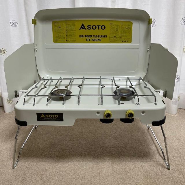 激安買い取り 【美品】SOTO ツーバーナー ST-N525キャンプ アウトドア