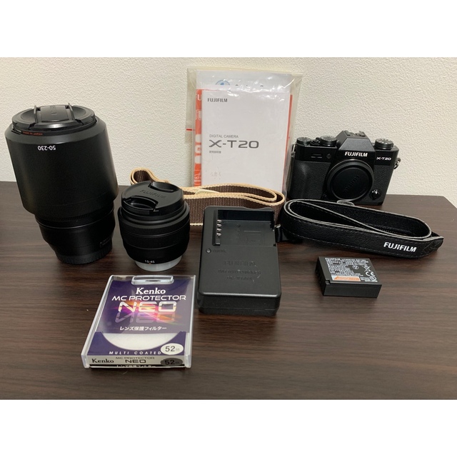 完成品 富士フィルムX-T20(xt20)＋レンズ3個＋付属品 | www.permidrive.fr