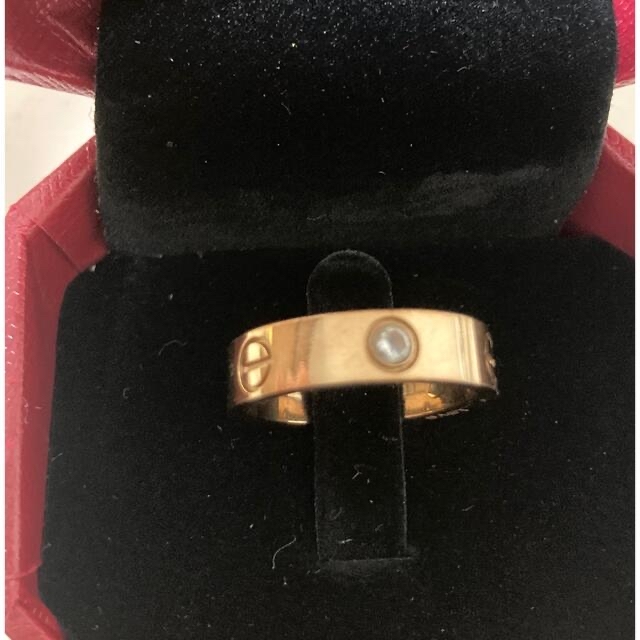  指輪 リング イエローゴールドフルダイヤ ハイクオリティー K18 お値下げ レディースのアクセサリー(リング(指輪))の商品写真