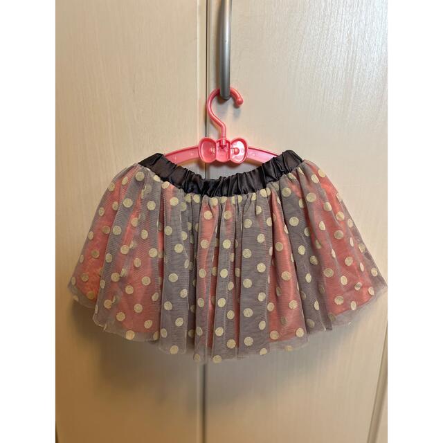 annika(アニカ)のannika 　チュールスカート　M フレアスカート キッズ/ベビー/マタニティのキッズ服女の子用(90cm~)(スカート)の商品写真