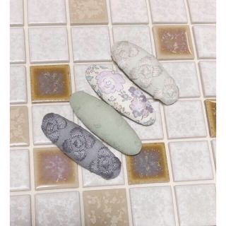 くすみcoolカラーパッチンピンセット(ファッション雑貨)