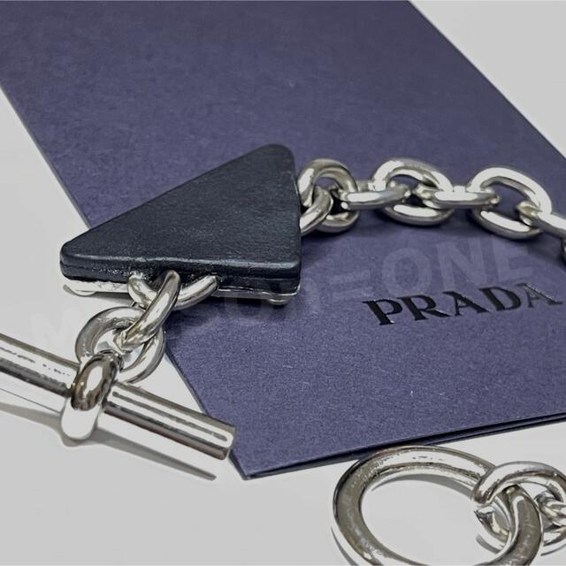 新作登場定番 PRADA - プラダ エンブレム ブレスレット ネックレスの