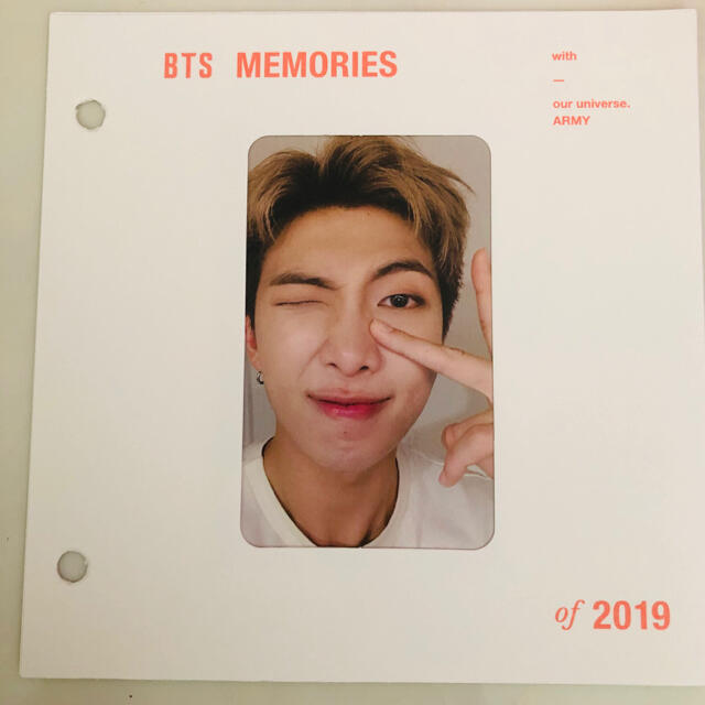 BTS MEMORIES of 2017 Blu-ray トレカ RM