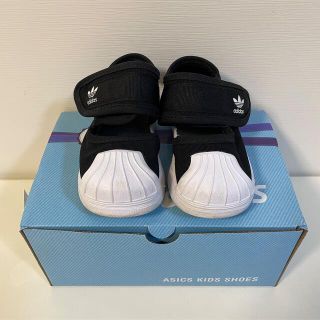 アディダス(adidas)の【美品】アディダス サンダル スーパースター(サンダル)