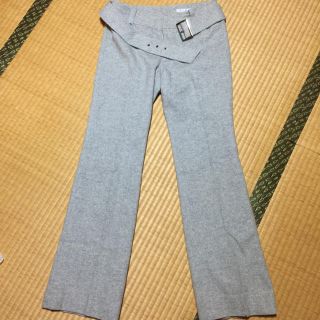 ザジ(ZAZIE)の美品 ZAZIE ラメツイード パンツ M(カジュアルパンツ)