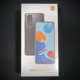 アンドロイド(ANDROID)の新品 未開封 Redmi Note 11 スターブルー 納品書(スマートフォン本体)