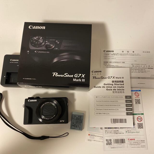 素晴らしい価格 Power Canon - Canon shot Mark3 G7X コンパクト