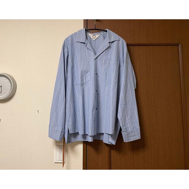 sunsea HANK STRIPE GIGOLO SHIRT サンシー 2