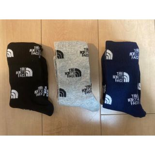 ザノースフェイス(THE NORTH FACE)のTHE NORTH FACEソックス 靴下 スポーツ 24〜27cm 3足セット(ソックス)