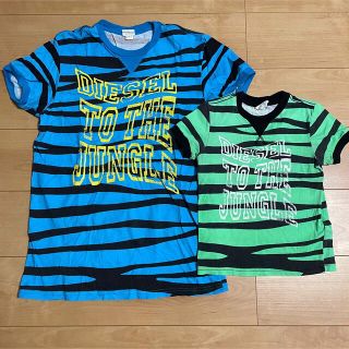 ディーゼル(DIESEL)のDIESEL ディーゼル　お揃い♡  半袖Tシャツ　サイズ3＆サイズ14(Tシャツ/カットソー)