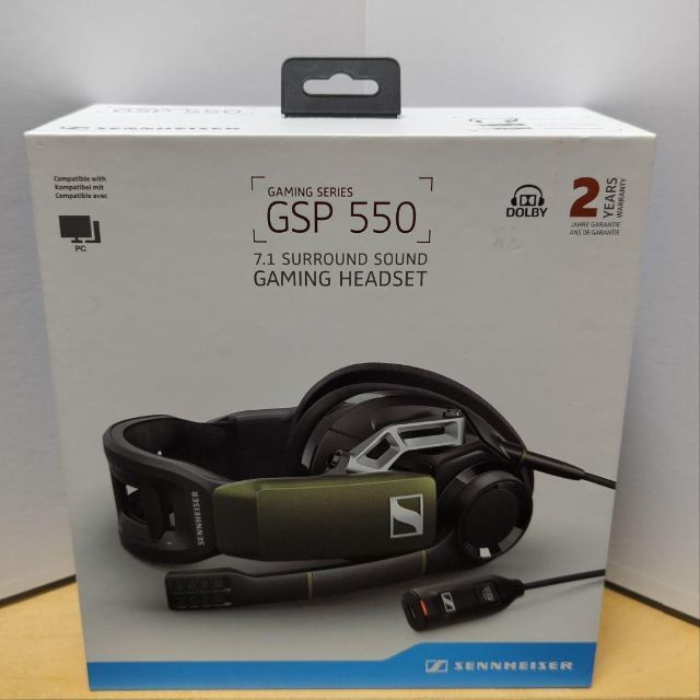 [ゼンハイザー] USBゲーミングヘッドセット GSP 550