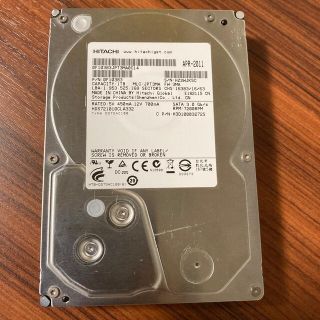 ヒタチ(日立)のHitachi HDD 3.5インチ 1TB 7200rpm(PCパーツ)