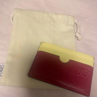 ロエベ(LOEWE)の【最終値下げ】ロエベ　カード入れ(パスケース/IDカードホルダー)